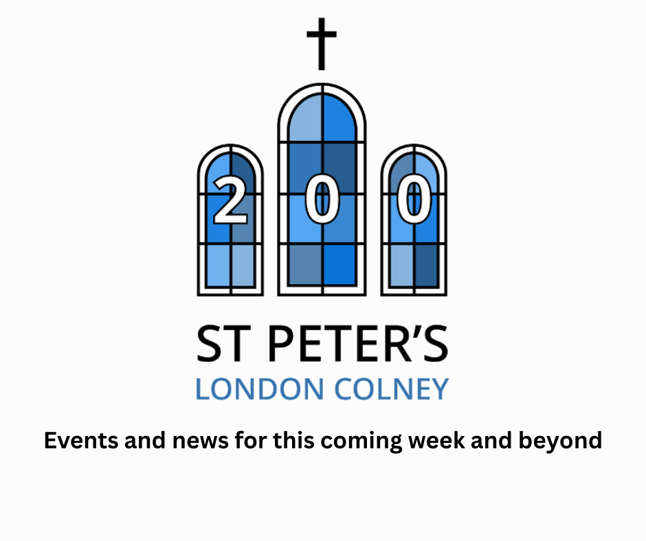 St Peter’s services, events and news